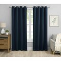 Doba-Bnt 52 x 96 in. Blackout Window Curtains; Navy Blue - Set of 2 SA3195472
